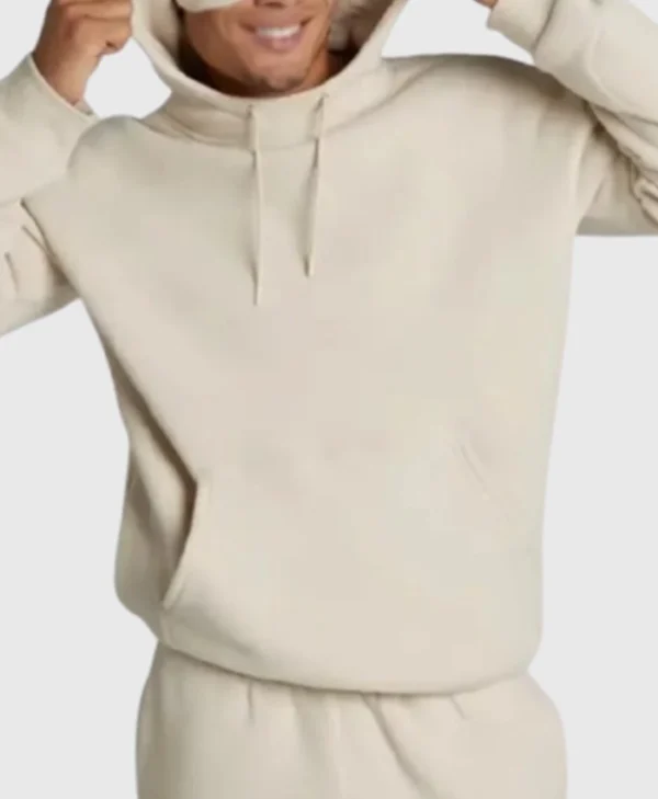 Airplane Mode Travel Hoodie in Beige