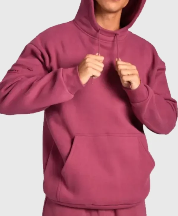 Airplane Mode Travel Pink Hoodie