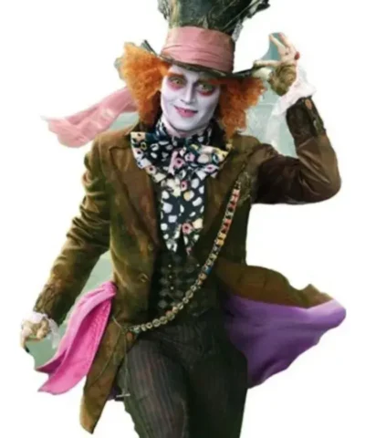 Mad Hatter Alice in Wonderland Movie Johnny Depp Coat