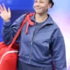 Amanda Anisimova 2025 US Open Blue Jacket