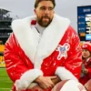 Travis Kelce NFL Red Coat