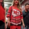 American Singer Kansas City Chiefs Taylor Swift Red Long Shirt