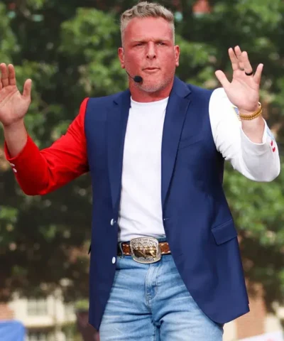 American Sports Analyst Pat Mcafee Georgia v Tennessee USA Blazer Jacket