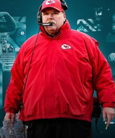 Andy Reid KC Red Jacket