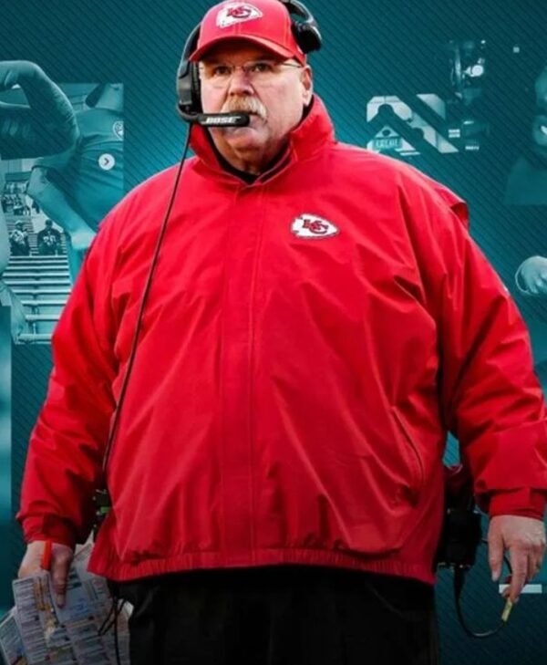 Andy Reid KC Red Jacket