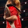 Becky Lynch WWE Monday Night RAW Red Leather Jacket