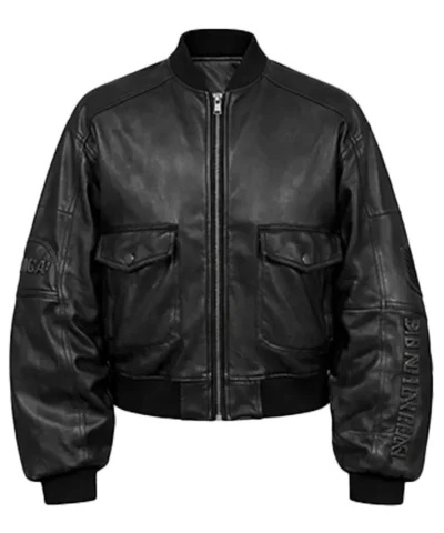 Super Bowl Halftime Show 2025 Beyoncé Back Leather Jacket