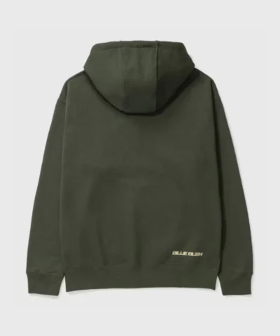 Shop Billie Eilish Green Pullover Hoodie For Unisex