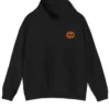 Black Pumpkin Season Printed Hoodie