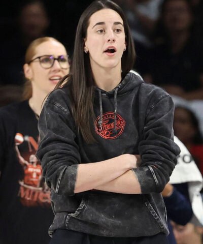 Caitlin Clark Indiana Fever Denim Hoodie