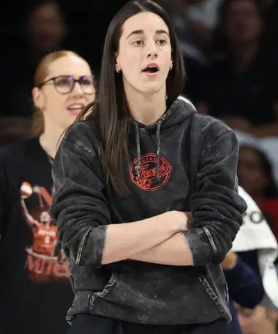 Caitlin Clark Indiana Fever Denim Hoodie