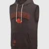 Cleveland Browns Sleeveless Pullover Hoodie