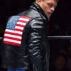 Cody Rhodes USA Flag Leather Jacket