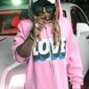 Corazon Lil Wayne Pink Hoodie