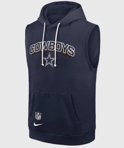 Dallas Cowboys Sleeveless Pullover Hoodie