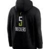 Dallas Wings Texans Paige Bueckers Black Pullover Hoodie