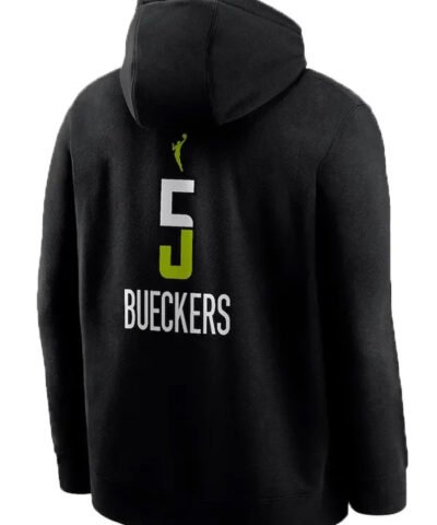 Dallas Wings Texans Paige Bueckers Black Pullover Hoodie
