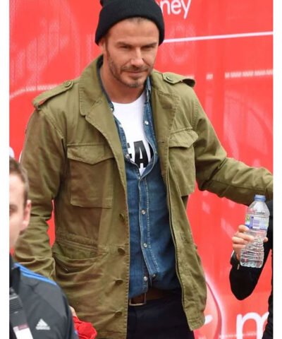 David Beckham Green Jacket