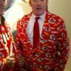 David Koechner Kansas City Chiefs Red Blazer