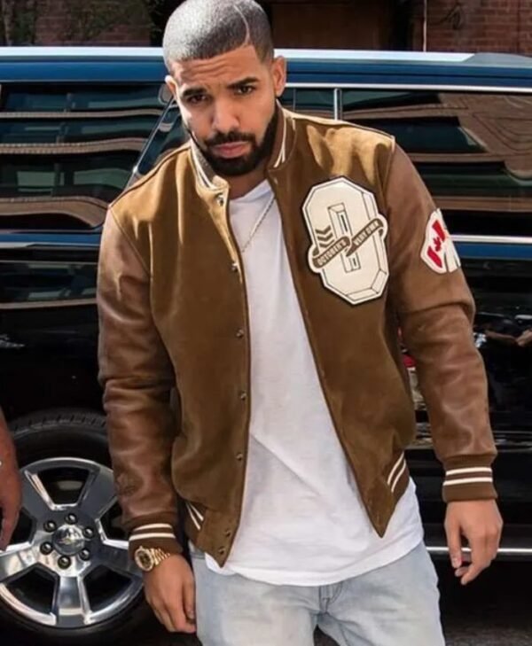 Drake Brown Varsity Jacket