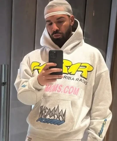 Drake Kart Riba Racing KRR Grey Pullover Hoodie