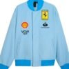 Ferrari Blue Bomber Jacket