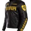 Ferrari Racing Leather Jacket