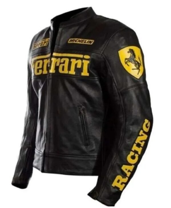 Ferrari Racing Leather Jacket