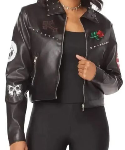 Girl Gang Black Leather Jacket