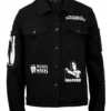 Halloween Michael Myers Black Cotton Jacket