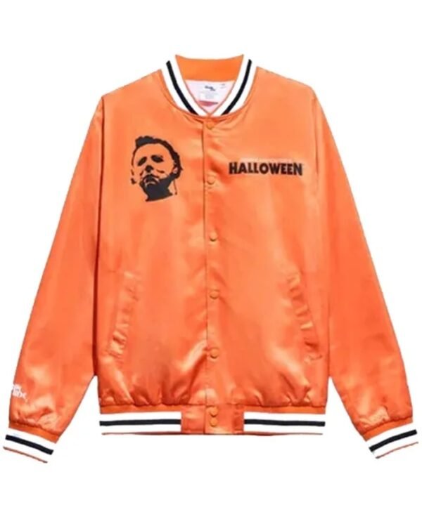 Halloween Myers Orange Bomber Jacket