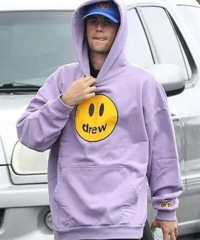 Justin Bieber Purple Hoodie