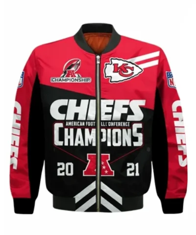 Kansas City Chiefs AFC Champions Bomber Jacket