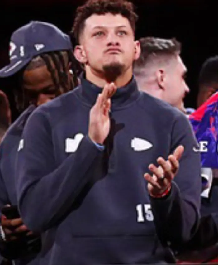 Kansas City Chiefs Super Bowl LVIII Opening Patrick Mahomes Purple Jacket