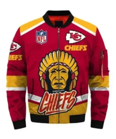 Kansas City Chiefs Vintage Bomber Jacket