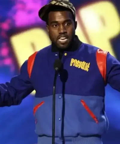 Kanye West Pastelle Varsity Jacket