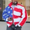 Kanye West USA Flag Jacket