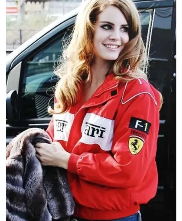Lana Del Rey Ferrari Bomber Jacket
