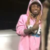 Lil Wayne Corazon Music Video Love Pink Hoodie