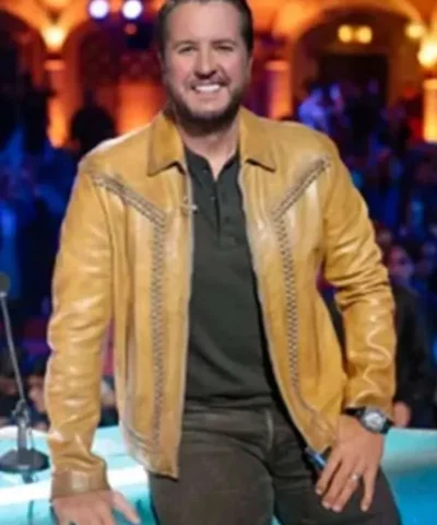 Luke Bryan American Idol S23 Leather Jacket