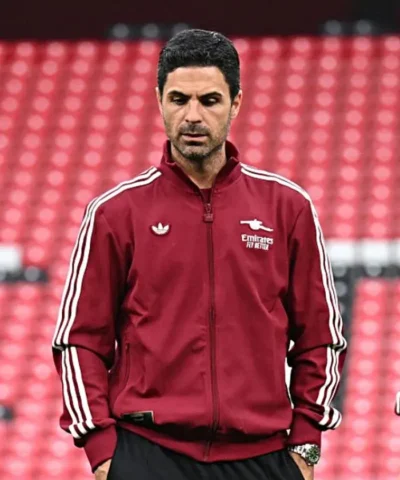 Mikel Arteta Maroon Jacket