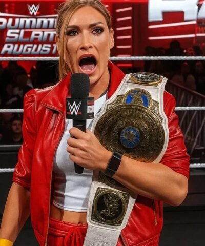 Monday Night RAW Becky Lynch Red Jacket