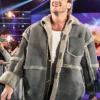Monday Night RAW Logan Paul Shearling Jacket