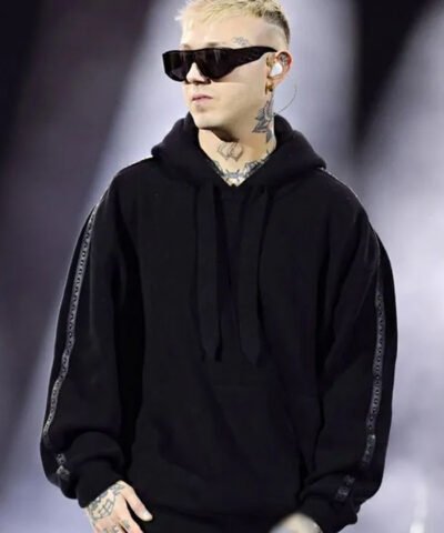 Music Festival Lazza Black Pullover Hoodie