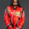 Naomi Proceed With Caution Red Jacket