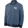 New England Patriots Blue 2025 Rivalries Collection Sideline Full-Zip Bomber Jacket