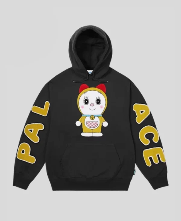 Palace x Doraemon Hoodie Black Sweatshirt