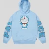 Palace x Doraemon Black Hoodie Sweatshirt - Unisex