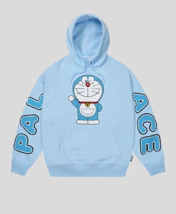 Palace x Doraemon Black Hoodie Sweatshirt - Unisex