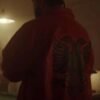 Rapper Drake Polar Opposites Albanian Flag Red Leather Jacket